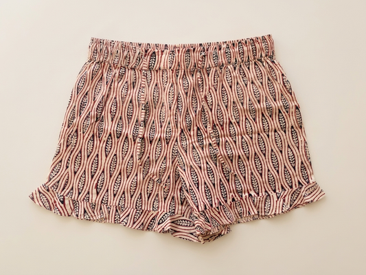 Block Printed Cotton Short