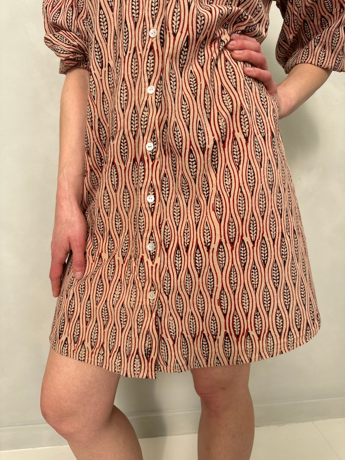 Block Printed Cotton Dress