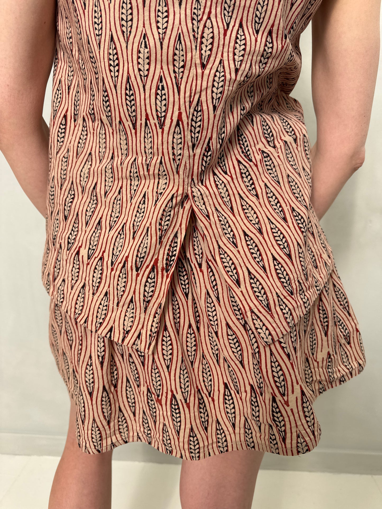 Block Printed Cotton Singlet